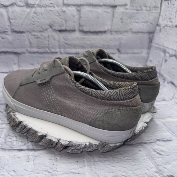 Men's Reef Ridge Trainers Skate Casual Canvas Lace Up Shoes RF003314 Size 13 - Picture 4 of 12